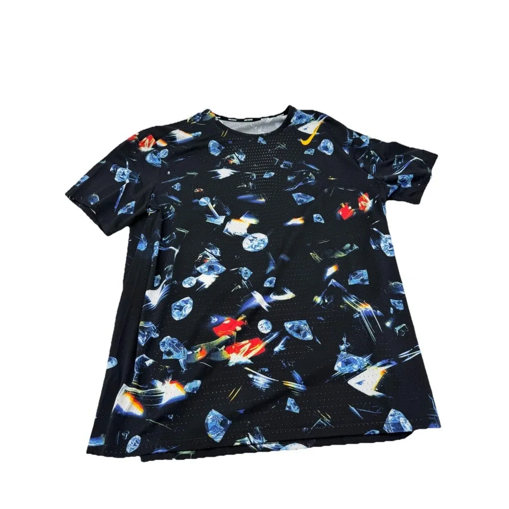 *NEW* Size Medium - Nike AeroSwift Glam Dri-FIT ADV Running Top IH5043-010